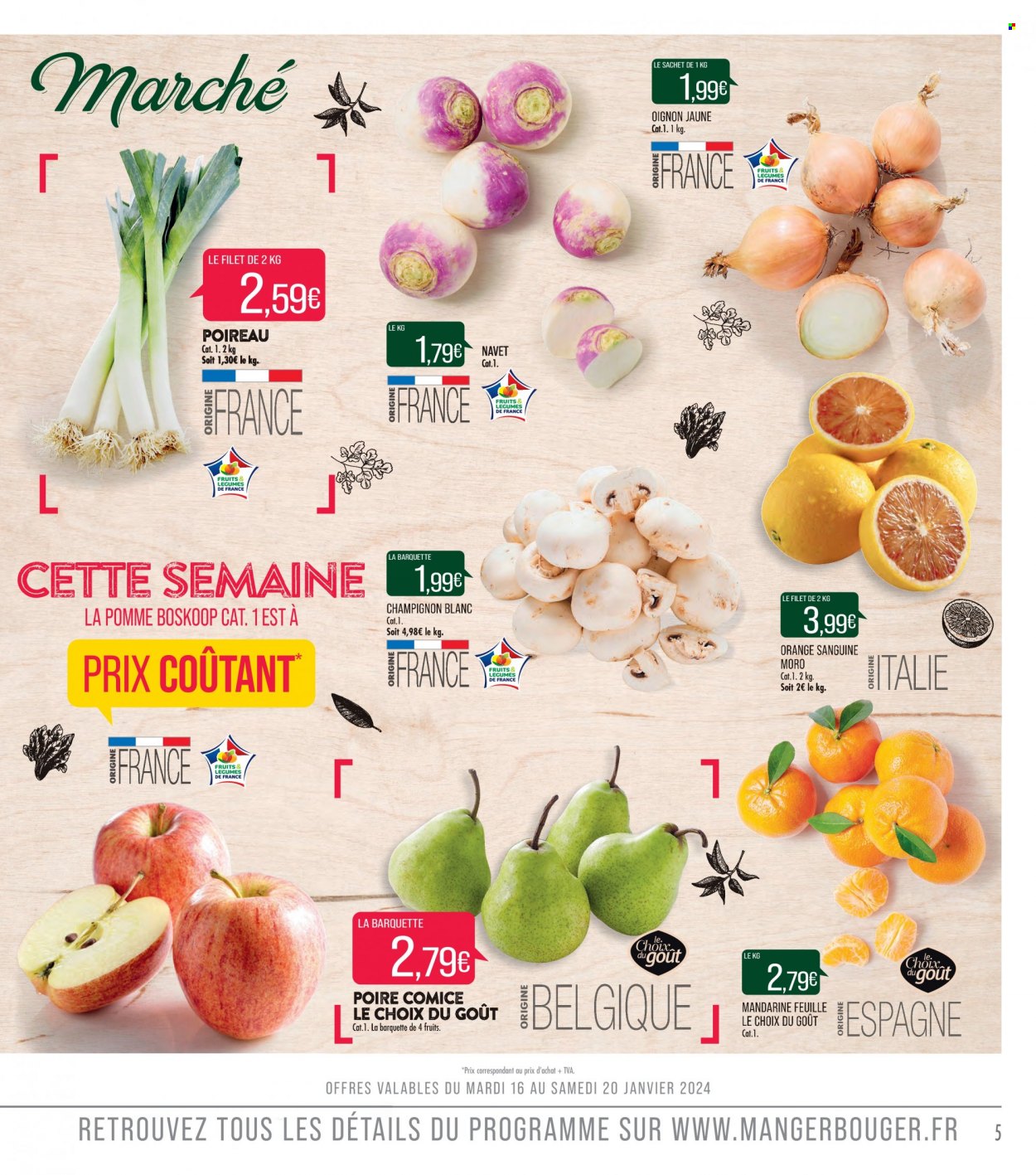 Catalogue Supermarché Match - 16/01/2024 - 28/01/2024. Page 5