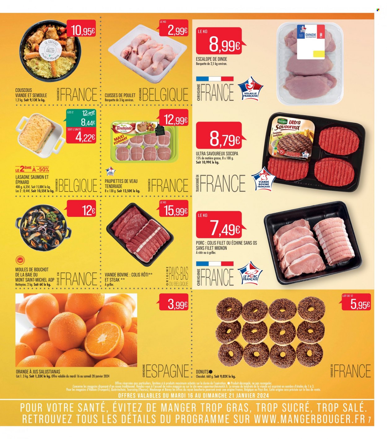 Catalogue Supermarché Match - 16/01/2024 - 28/01/2024. Page 7