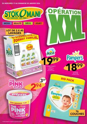 Catalogue Stokomani - 17/01/2024 - 28/01/2024.