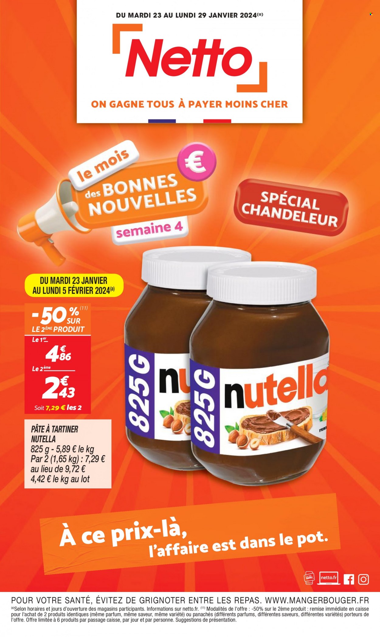 Catalogue Netto - 23/01/2024 - 29/01/2024. Page 1