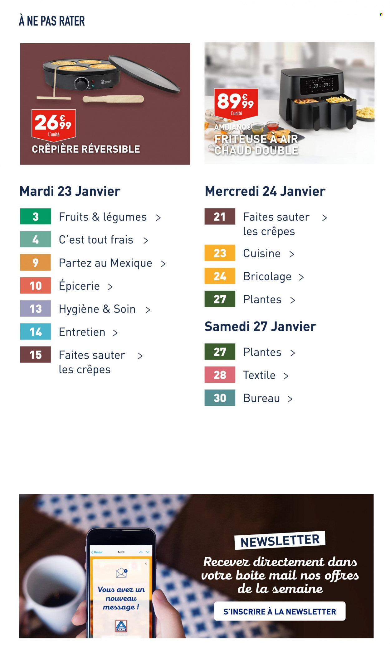 Catalogue ALDI - 23/01/2024 - 29/01/2024. Page 3