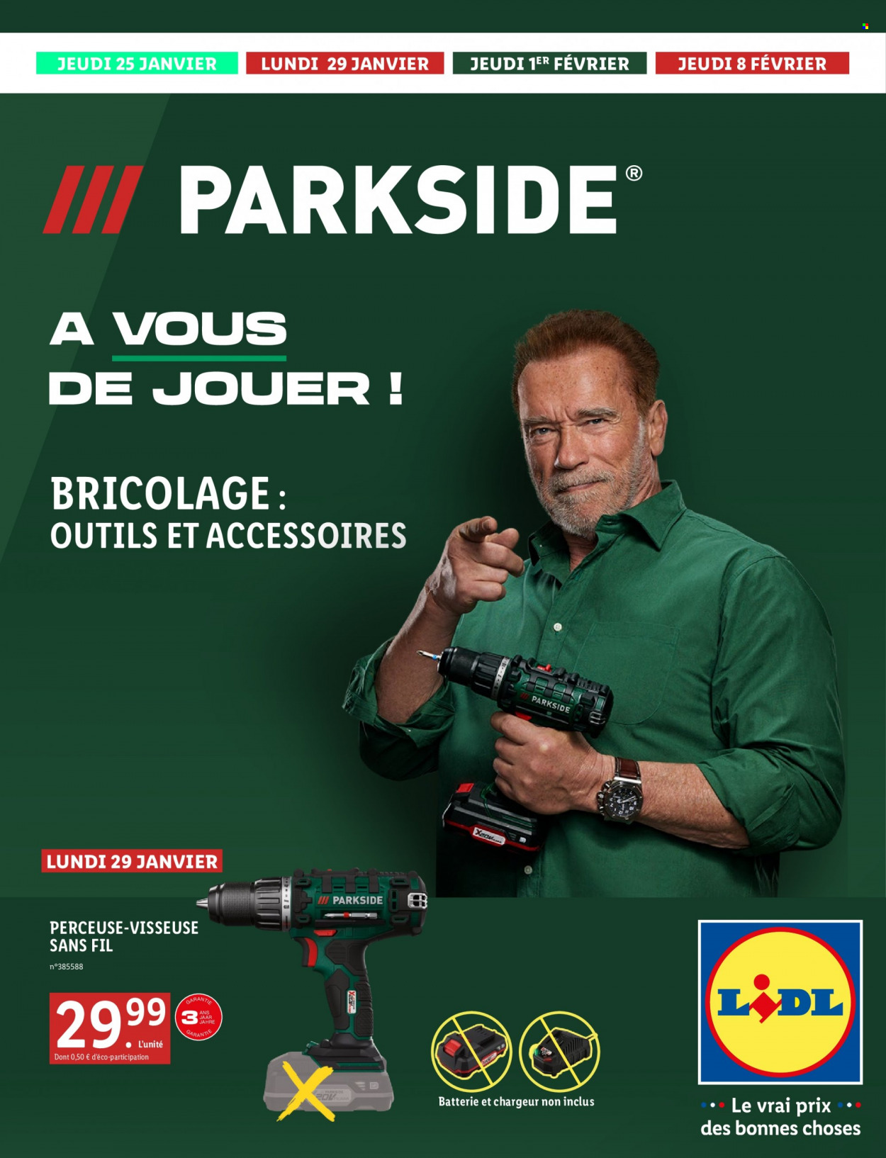 Catalogue Lidl - 25/01/2024 - 08/02/2024. Page 1