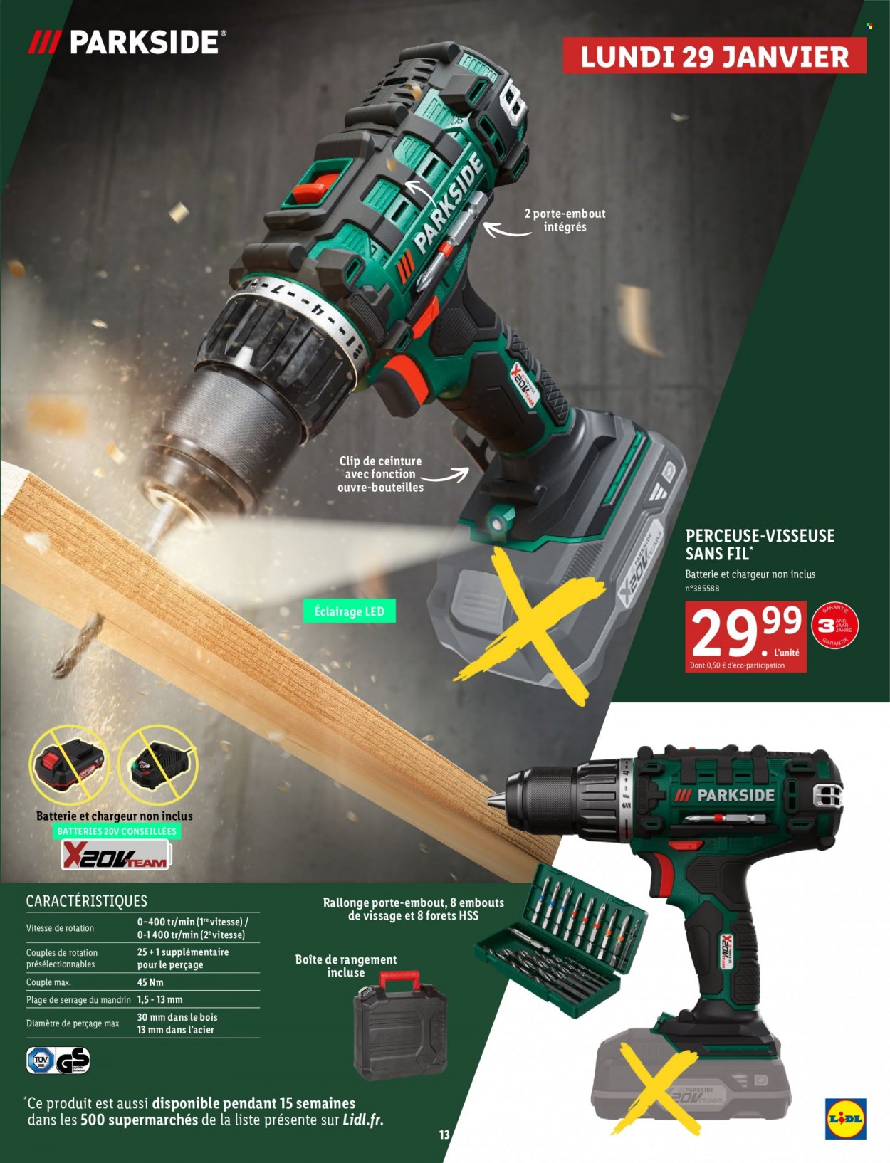 Catalogue Lidl - 25/01/2024 - 08/02/2024. Page 13