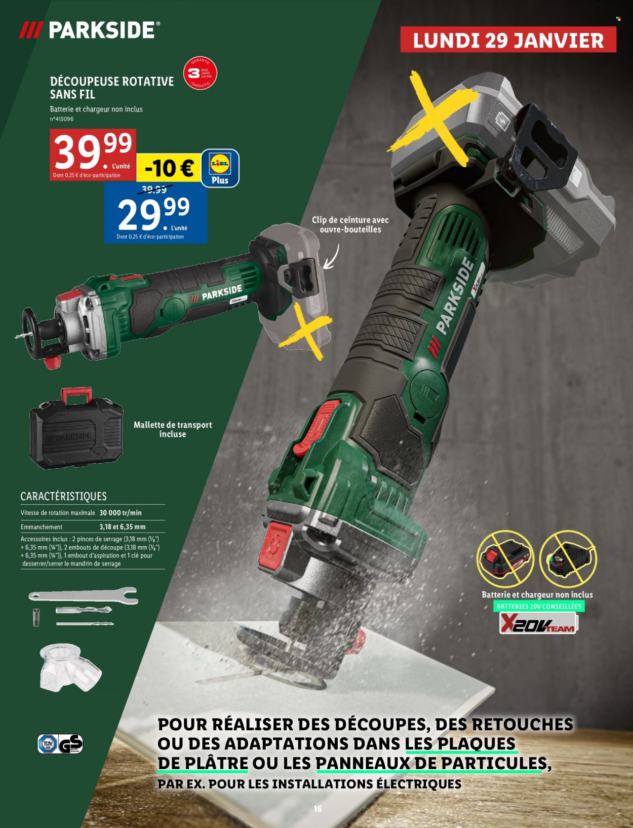 Catalogue Lidl - 25/01/2024 - 08/02/2024. Page 16
