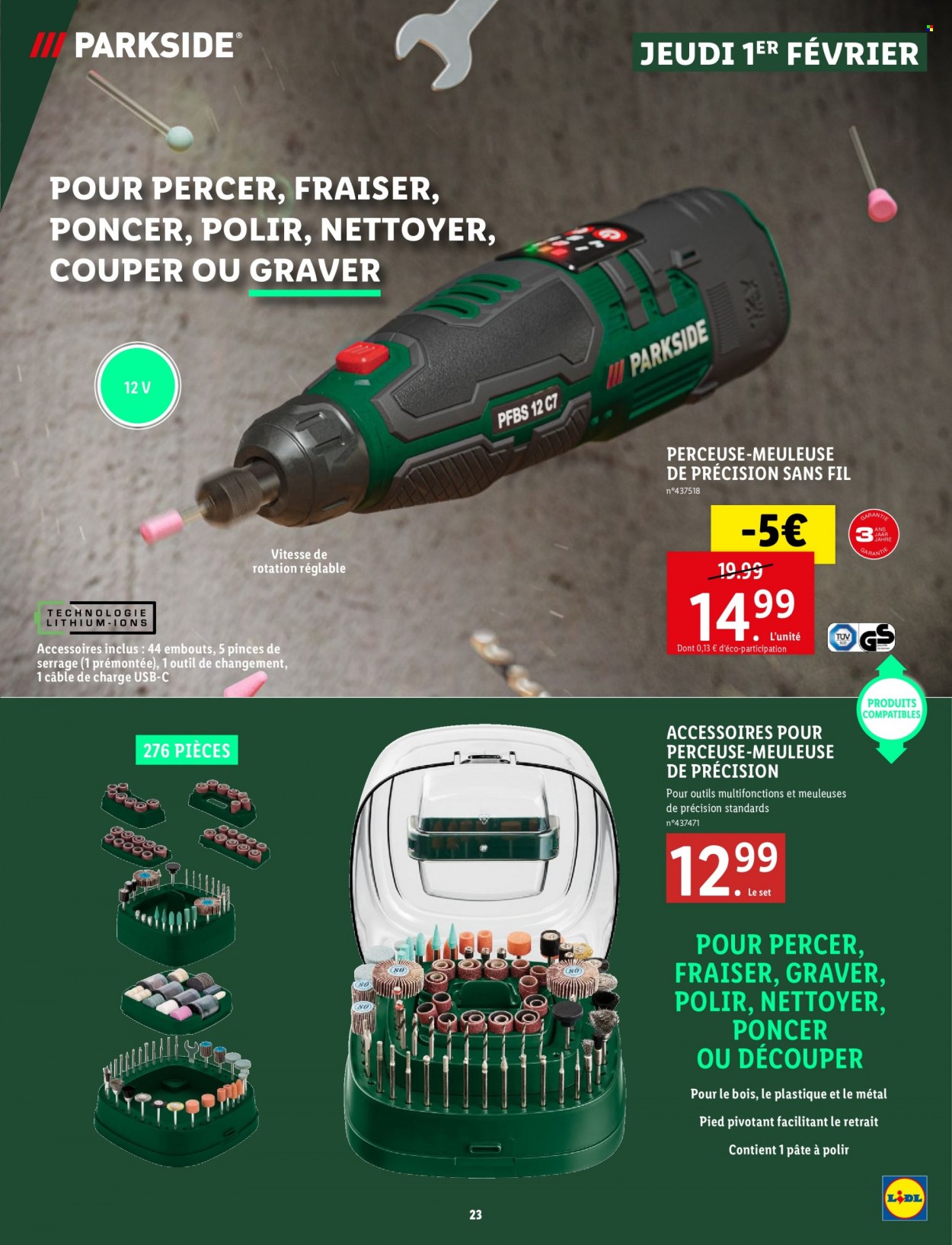 Catalogue Lidl - 25/01/2024 - 08/02/2024. Page 23