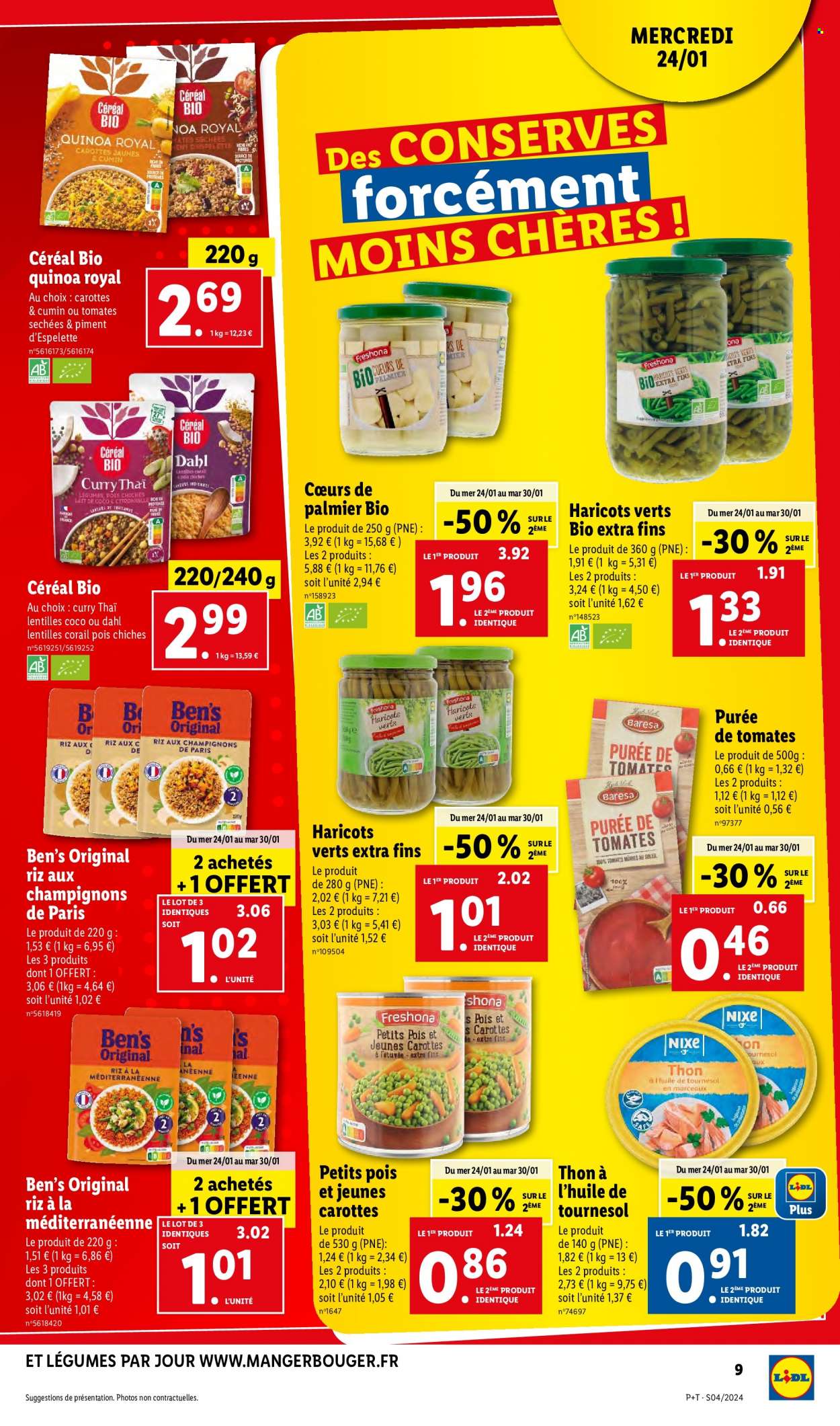 Catalogue Lidl - 24/01/2024 - 30/01/2024. Page 9