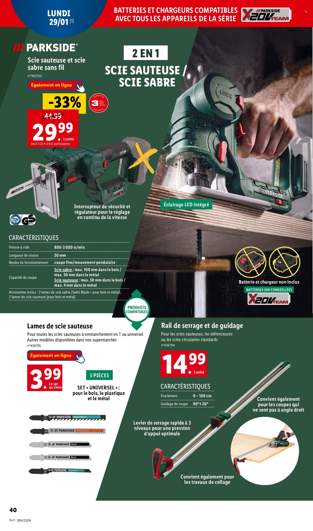 Catalogue Lidl - 24/01/2024 - 30/01/2024. Page 40