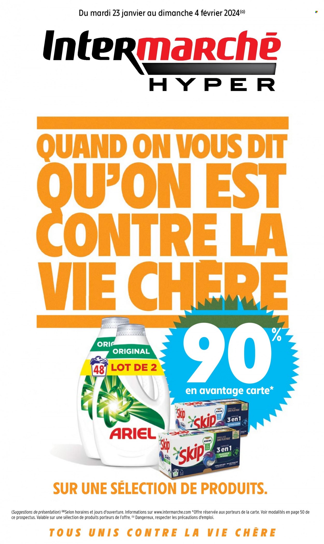 Catalogue Intermarché Hyper - 23/01/2024 - 04/02/2024. Page 1