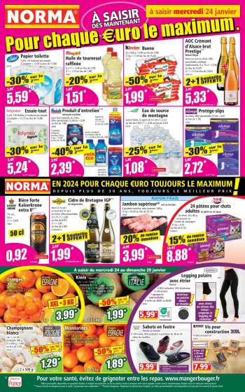 Catalogue Norma - 24/01/2024 - 30/01/2024.