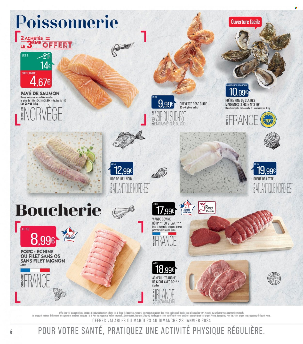 Catalogue Supermarché Match - 23/01/2024 - 04/02/2024. Page 6