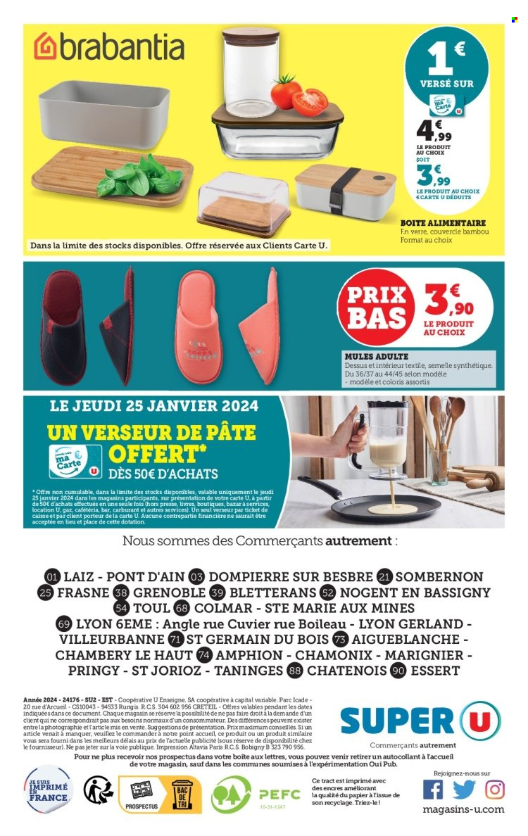 Catalogue SUPER U - 23/01/2024 - 04/02/2024. Page 18