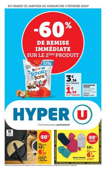 Catalogue HYPER U - 23/01/2024 - 04/02/2024.