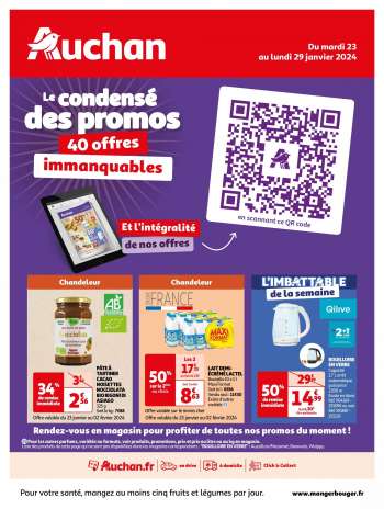 Catalogue Auchan - 23/01/2024 - 29/12/2024.