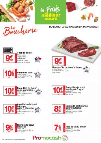 Catalogue Promocash - 23/01/2024 - 27/01/2024.