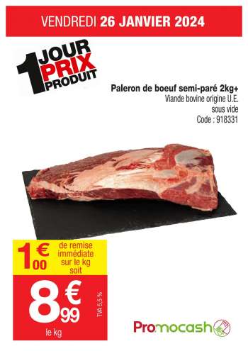 Catalogue Promocash - 26/01/2024 - 26/01/2024.