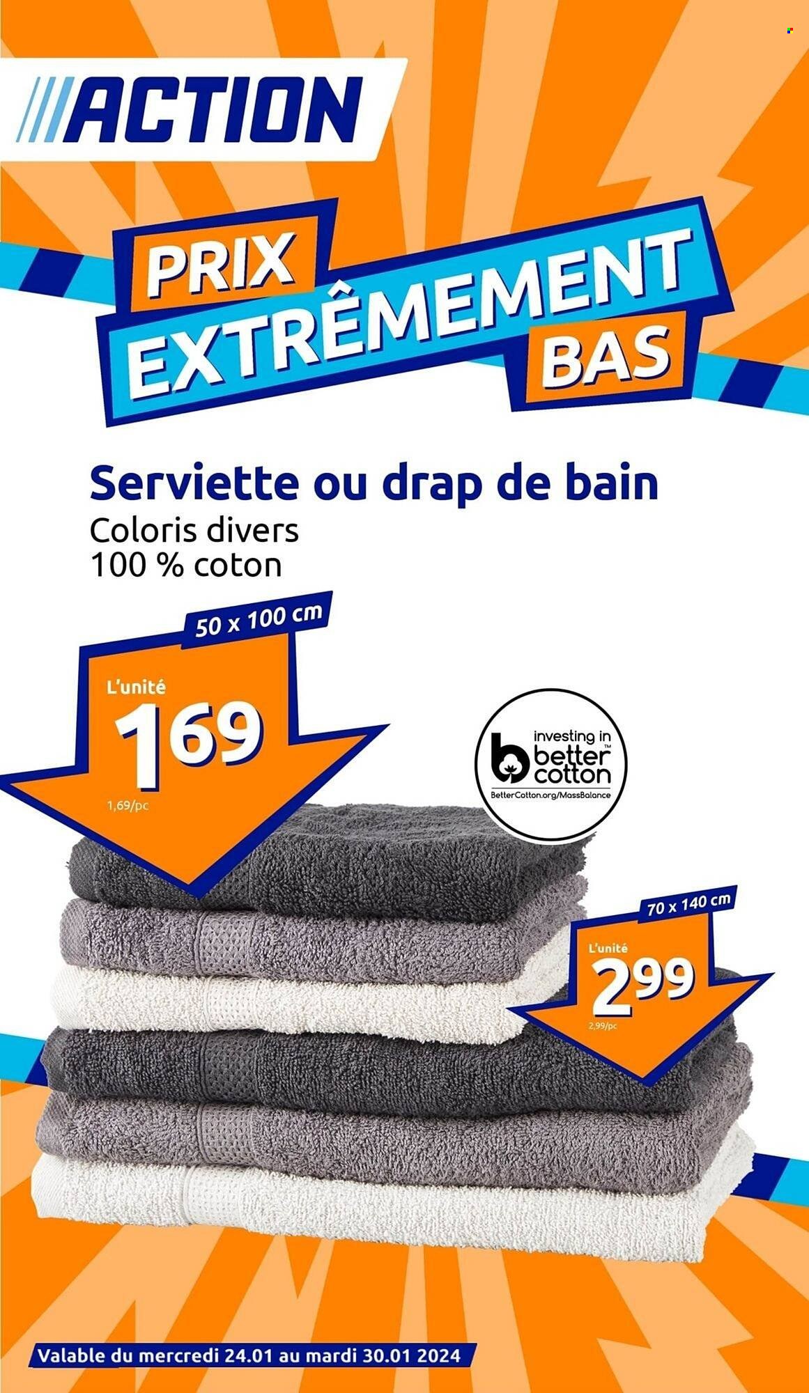 Catalogue Action - 24/01/2024 - 30/01/2024. Page 1