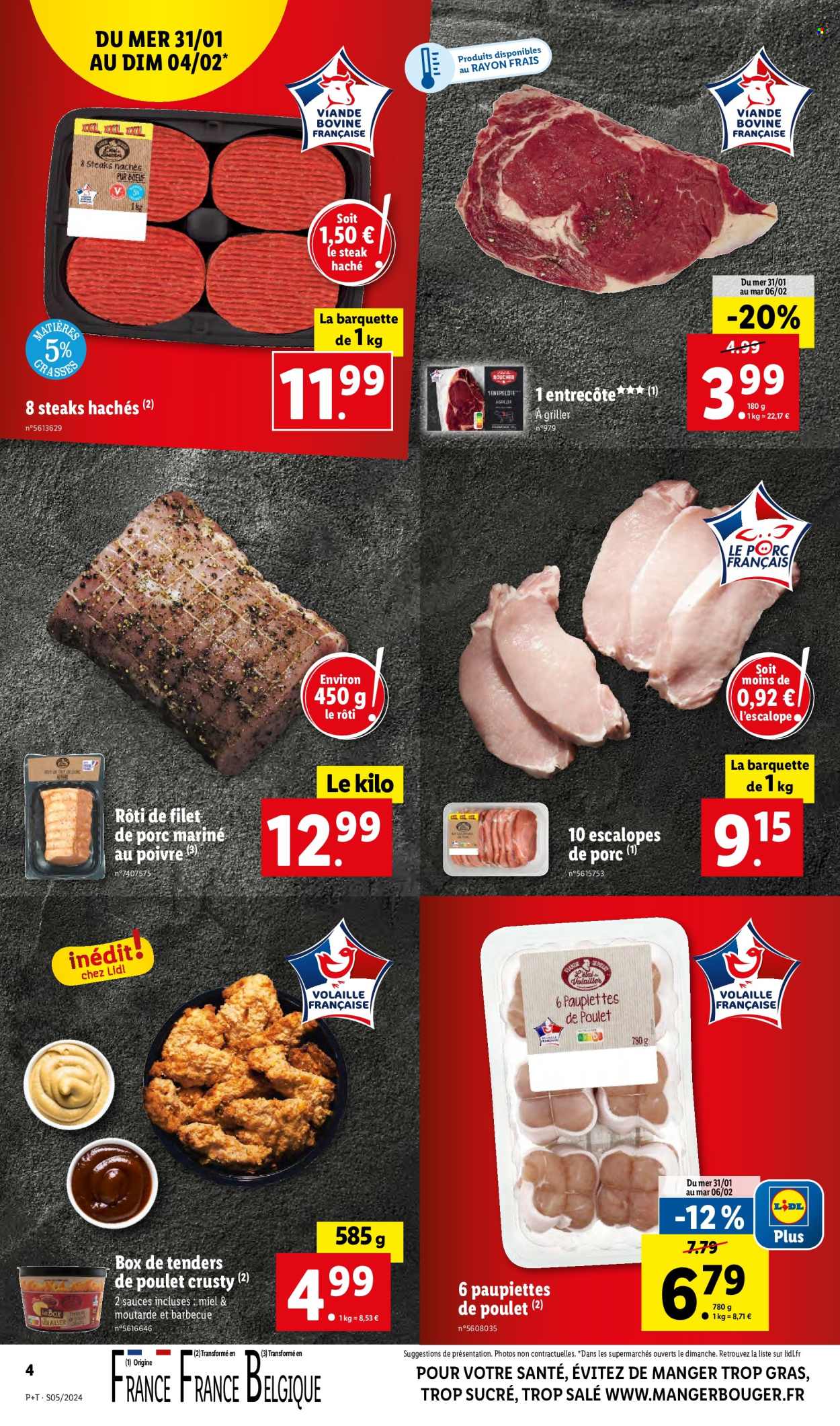 Catalogue Lidl - 31/01/2024 - 06/02/2024. Page 4