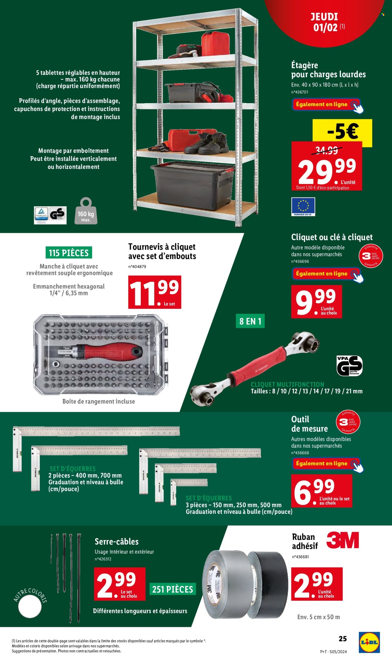 Catalogue Lidl - 31/01/2024 - 06/02/2024. Page 25