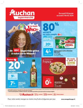 Catalogue Auchan - 30/01/2024 - 05/02/2024.