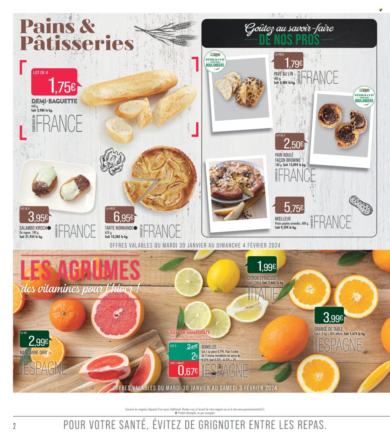 Catalogue Supermarché Match - 30/01/2024 - 11/02/2024. Page 2