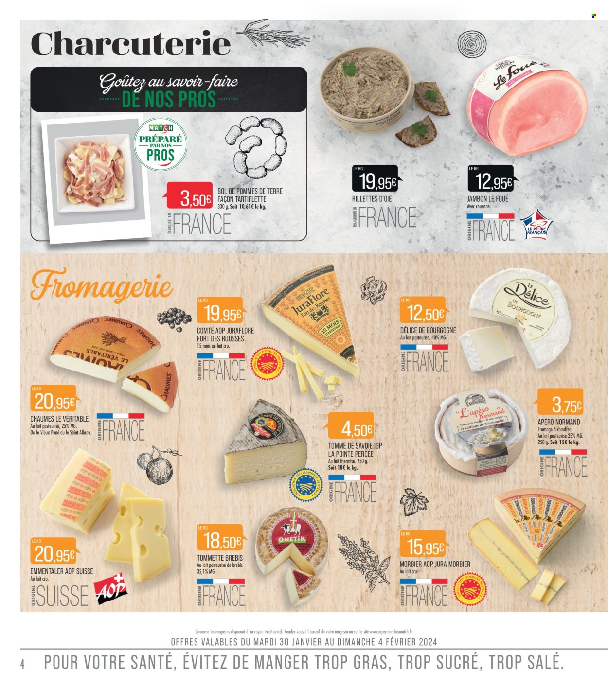 Catalogue Supermarché Match - 30/01/2024 - 11/02/2024. Page 4