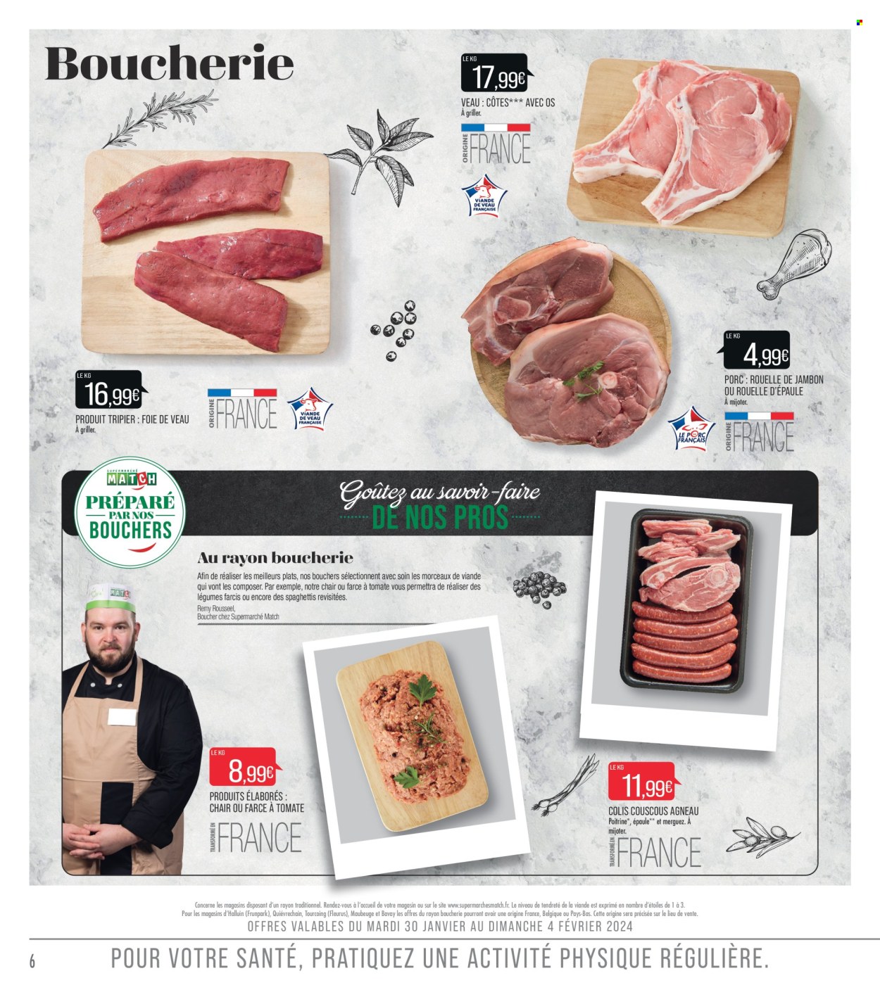 Catalogue Supermarché Match - 30/01/2024 - 11/02/2024. Page 6