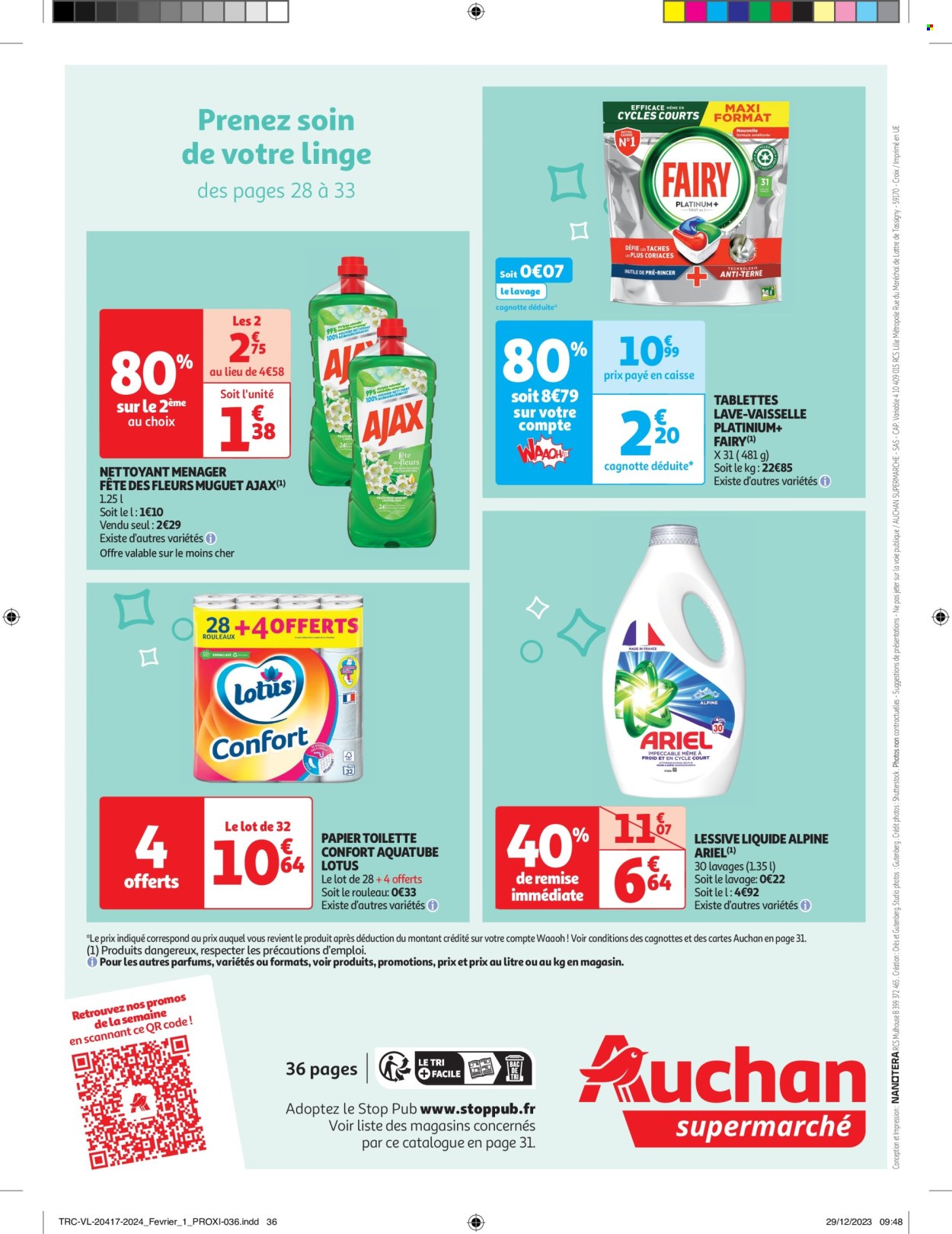 Catalogue Auchan - 30/01/2024 - 11/02/2024. Page 36