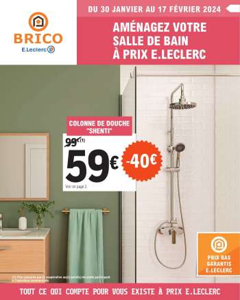 Catalogue E.Leclerc - 30/01/2024 - 17/02/2024.