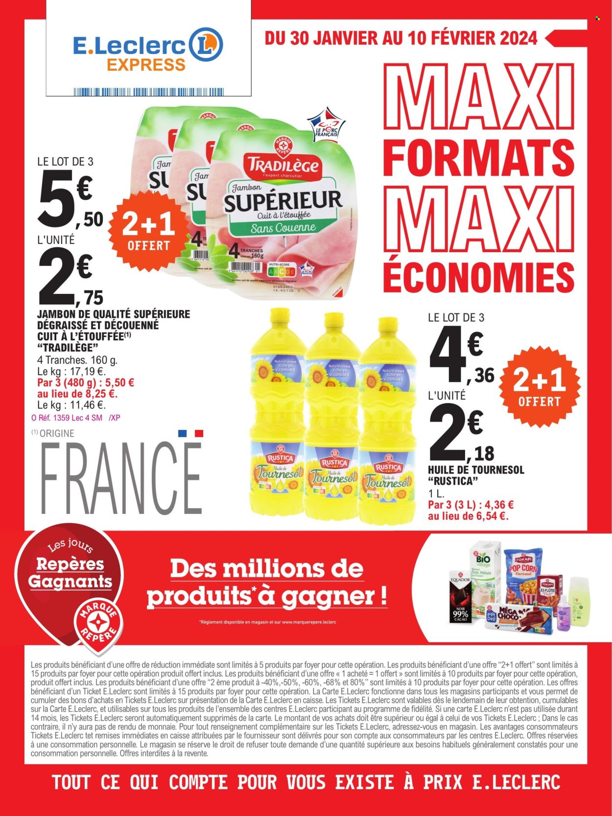 Catalogue E.Leclerc - 30/01/2024 - 10/02/2024. Page 1