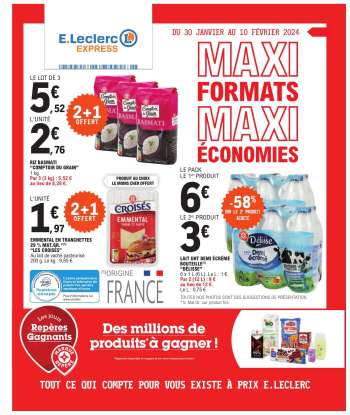 Catalogue E.Leclerc - 30/01/2024 - 10/02/2024.