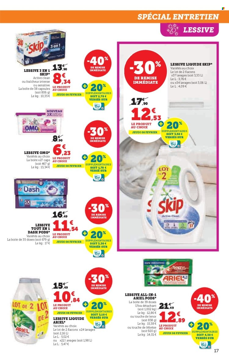 Catalogue SUPER U - 30/01/2024 - 11/02/2024. Page 17