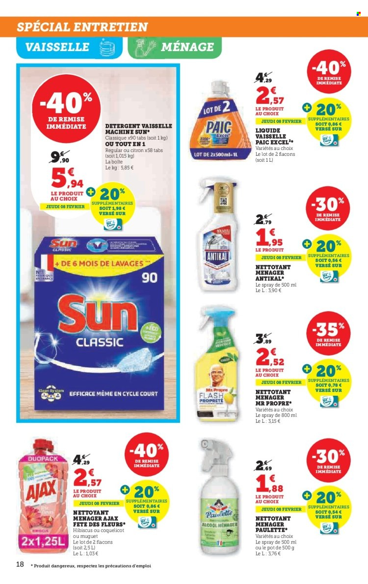 Catalogue SUPER U - 30/01/2024 - 11/02/2024. Page 18