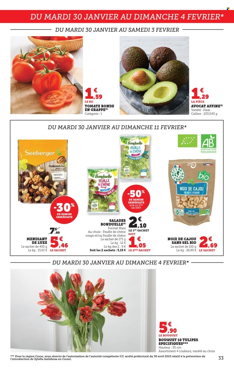 Catalogue SUPER U - 30/01/2024 - 11/02/2024. Page 33