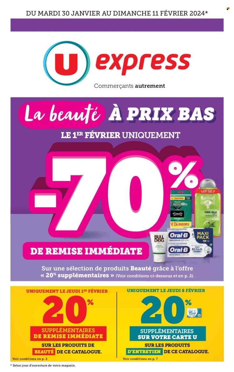 Catalogue U express - 30/01/2024 - 11/02/2024. Page 1