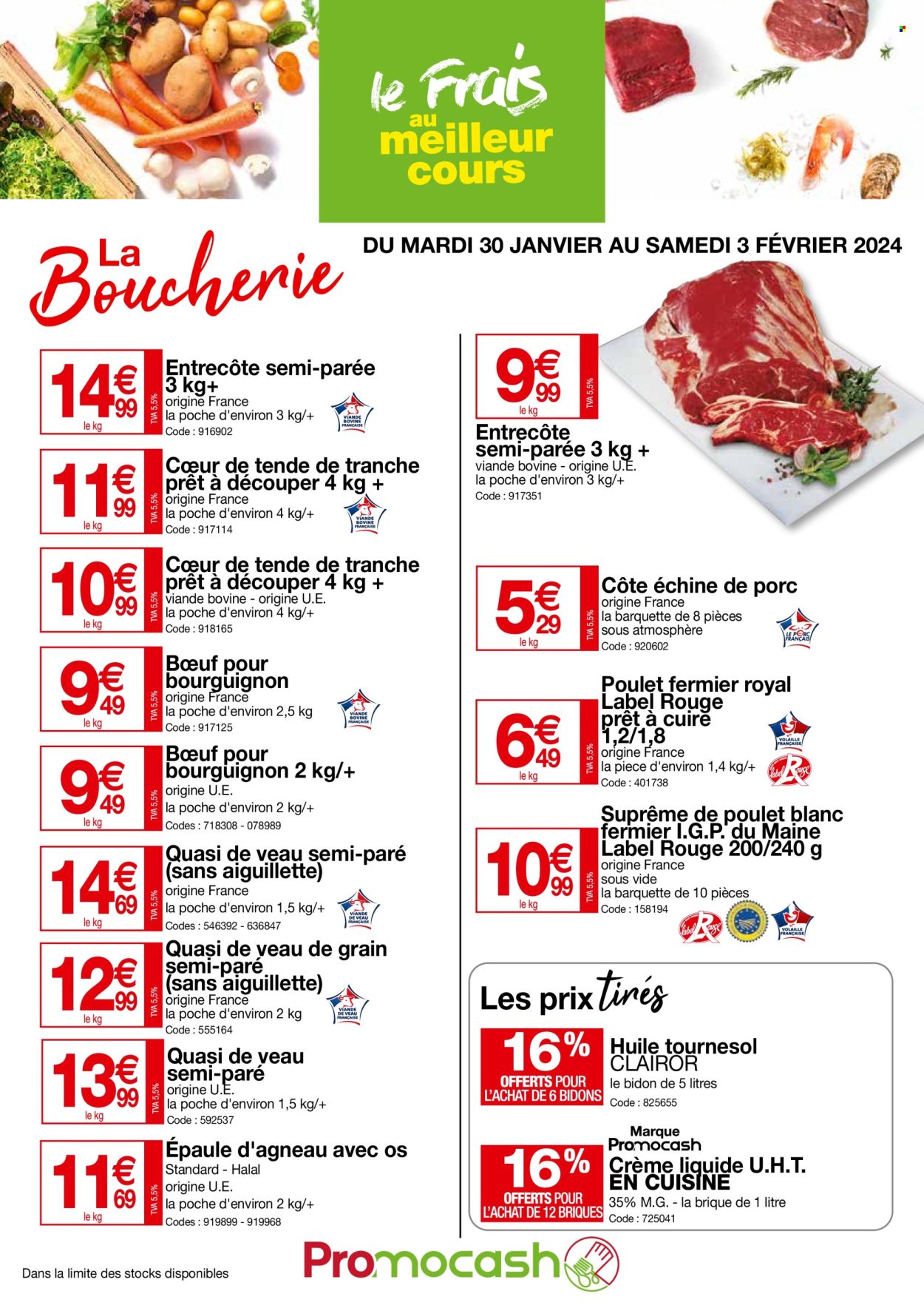 Catalogue Promocash - 30/01/2024 - 03/02/2024. Page 1