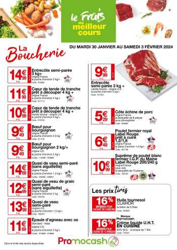 Catalogue Promocash - 30/01/2024 - 03/02/2024.