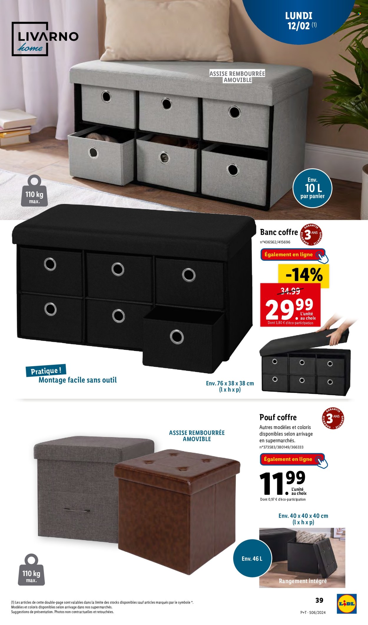 Catalogue Lidl - 07/02/2024 - 13/02/2024. Page 39