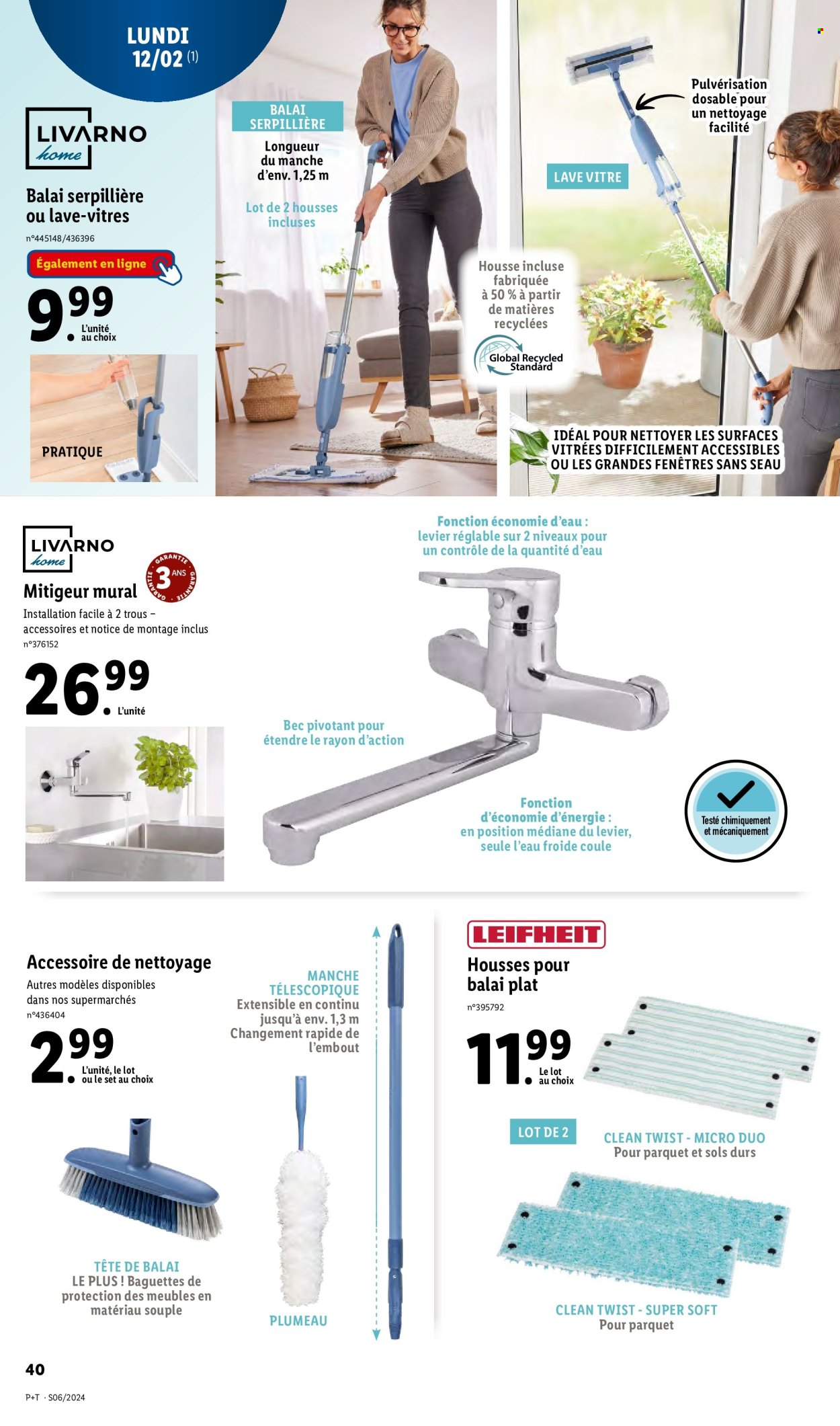 Catalogue Lidl - 07/02/2024 - 13/02/2024. Page 40