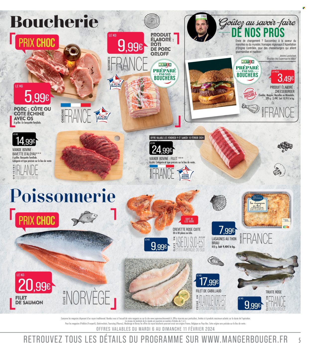 Catalogue Supermarché Match - 06/02/2024 - 18/02/2024. Page 5