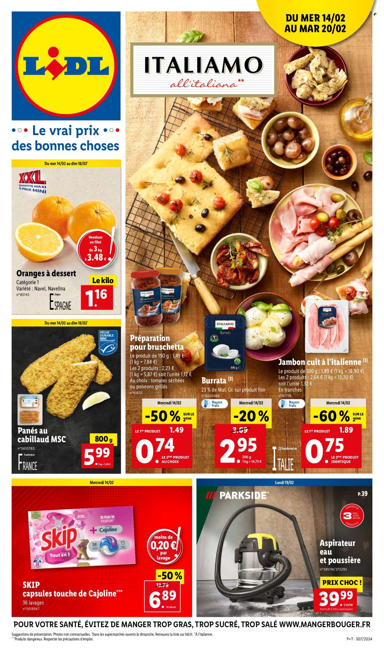 Catalogue Lidl - 14/02/2024 - 20/02/2024. Page 1