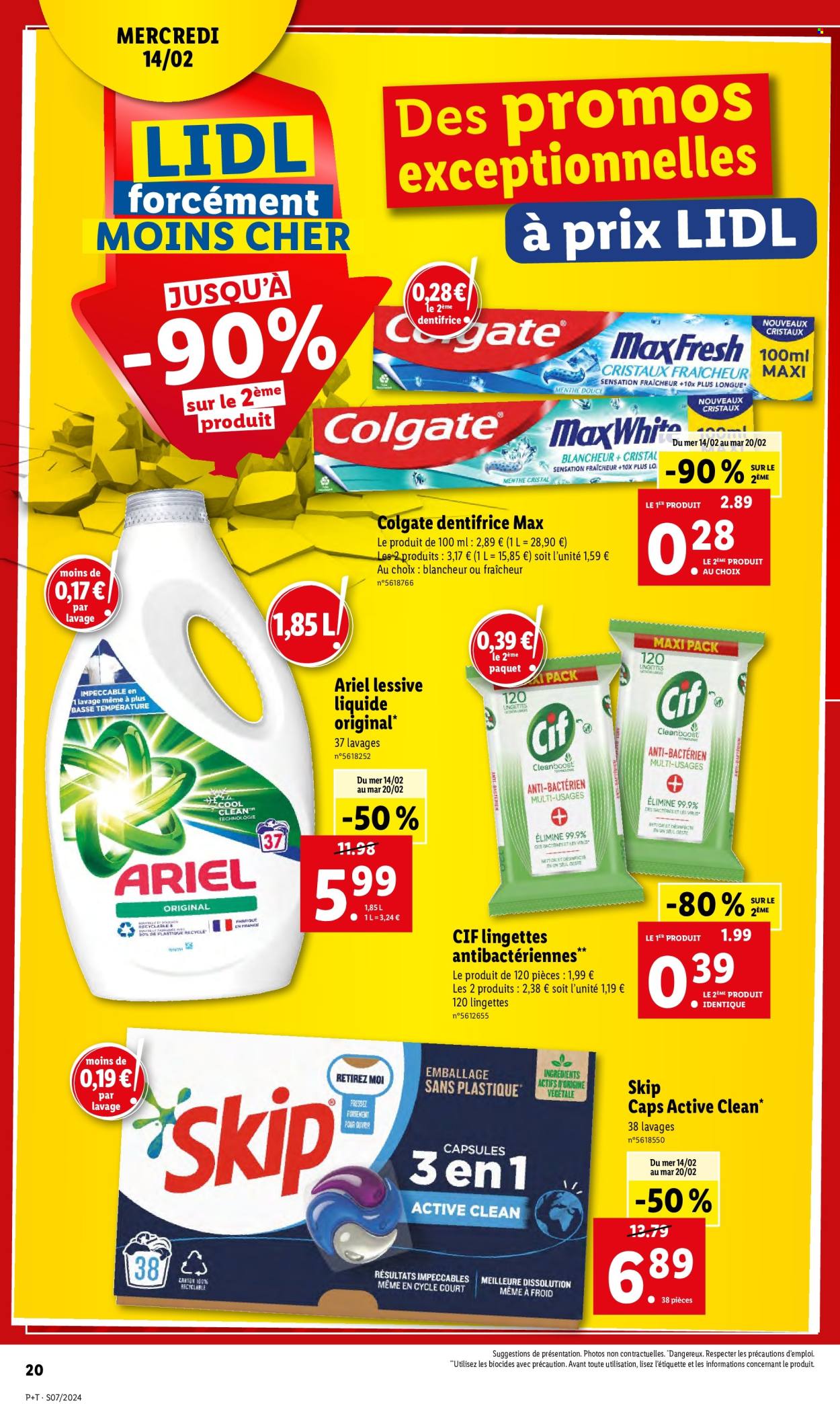Catalogue Lidl - 14/02/2024 - 20/02/2024. Page 20