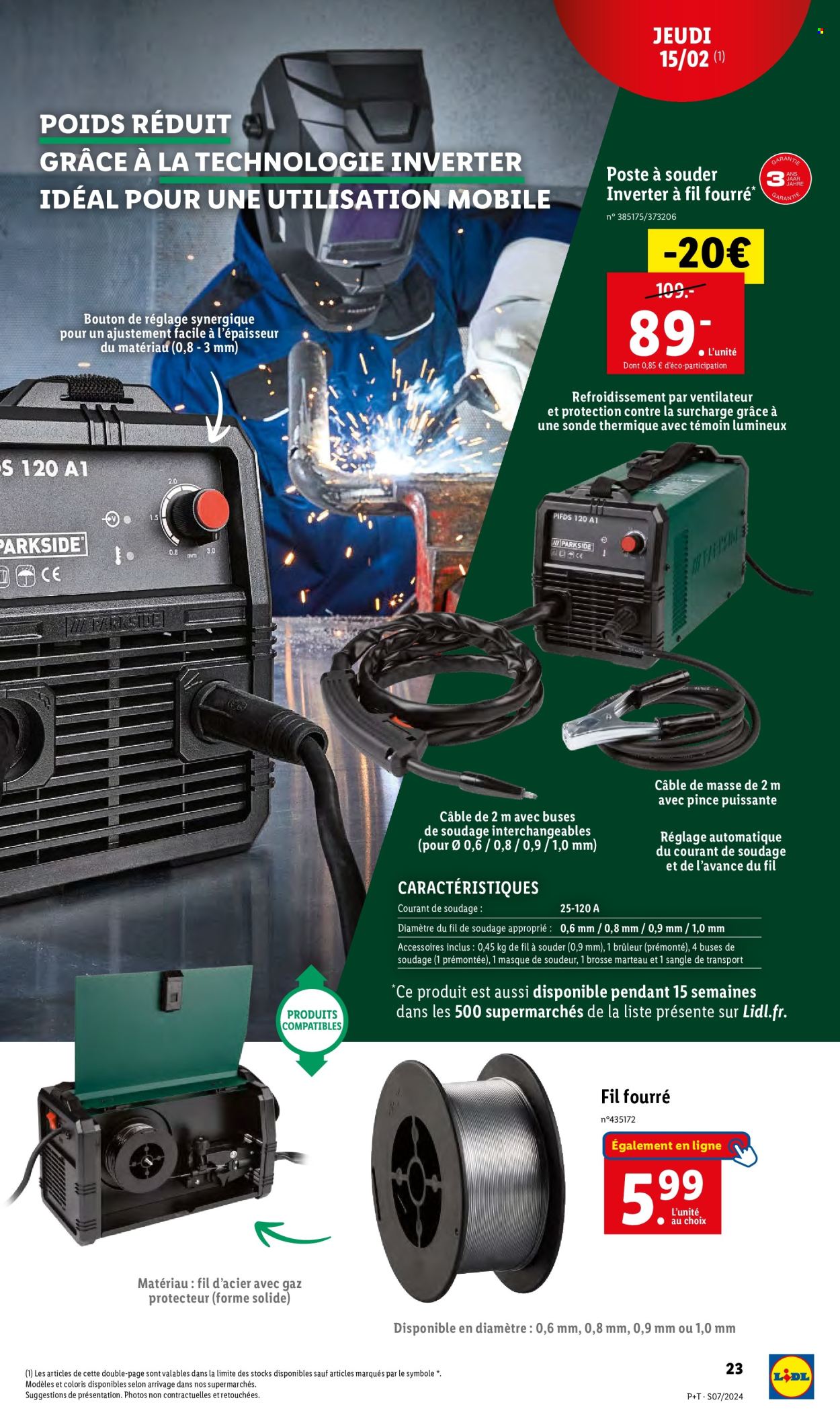 Catalogue Lidl - 14/02/2024 - 20/02/2024. Page 23