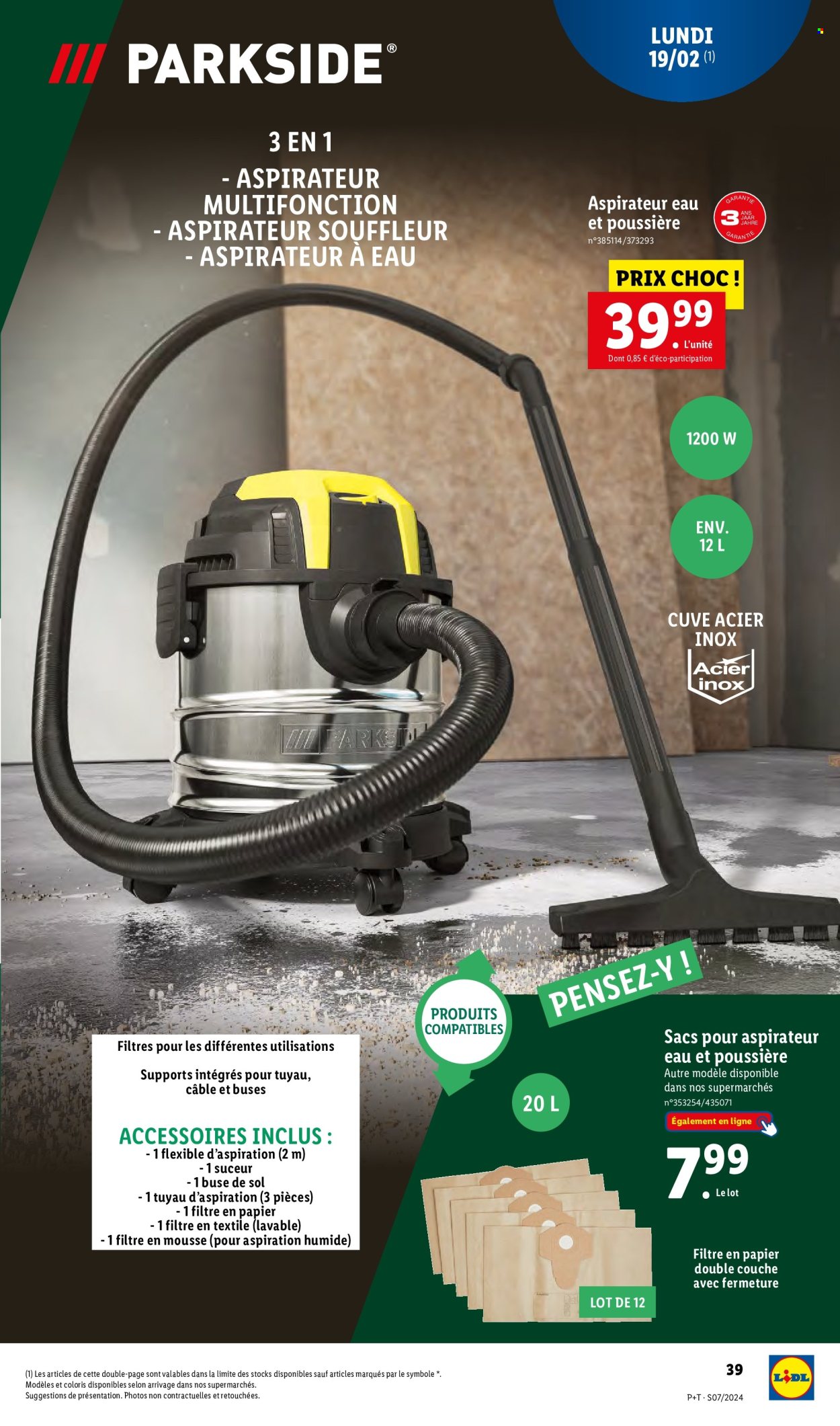 Catalogue Lidl - 14/02/2024 - 20/02/2024. Page 39