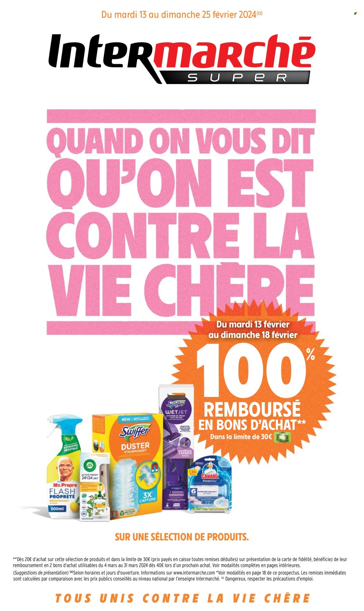 Catalogue Intermarché Super - 13/02/2024 - 25/02/2024. Page 1
