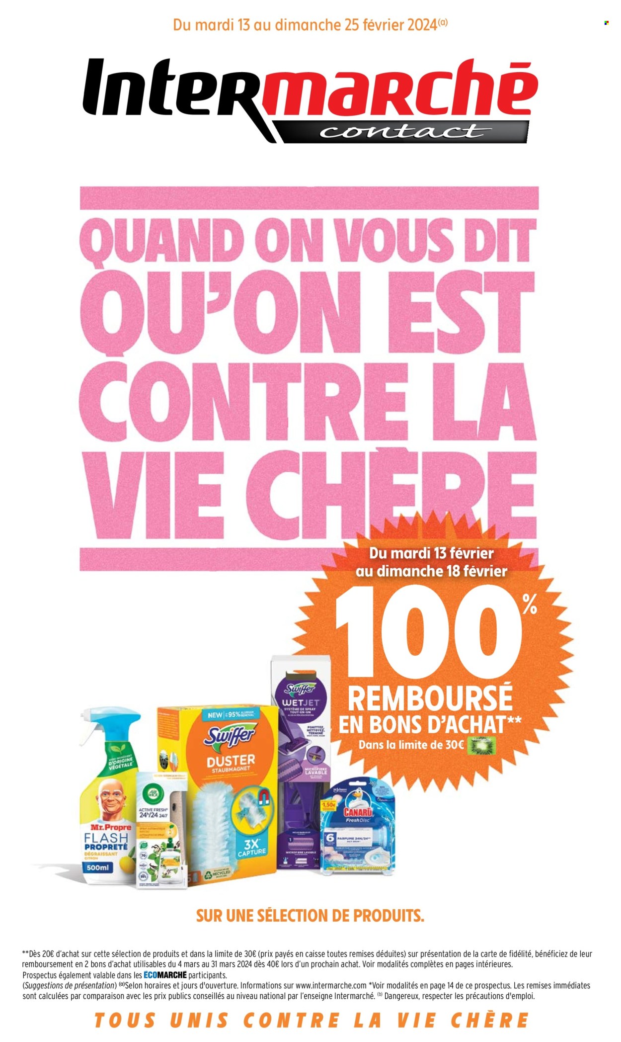 Catalogue Intermarché Contact - 13/02/2024 - 25/02/2024. Page 1