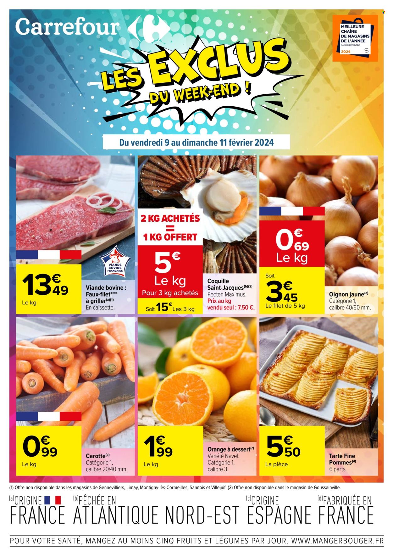 Catalogue Carrefour Hypermarchés - 09/02/2024 - 11/02/2024. Page 1