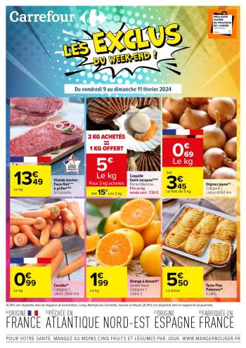 Catalogue Carrefour Hypermarchés - 09/02/2024 - 11/02/2024.