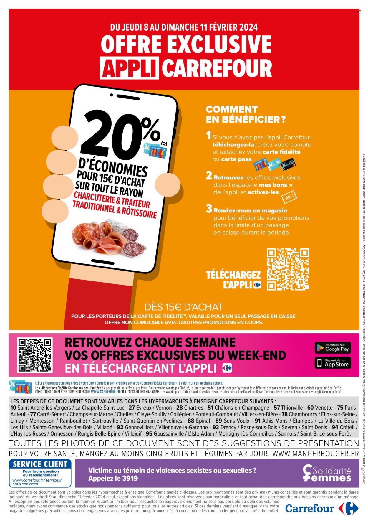 Catalogue Carrefour Hypermarchés - 09/02/2024 - 11/02/2024. Page 2