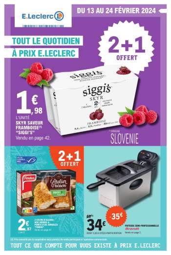 Catalogue E.Leclerc - 13/02/2024 - 24/02/2024.
