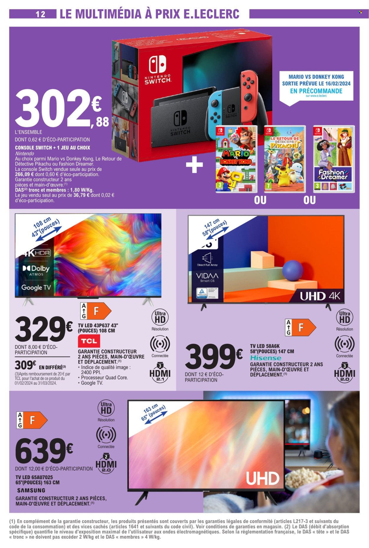 Catalogue E.Leclerc - 13/02/2024 - 24/02/2024. Page 12